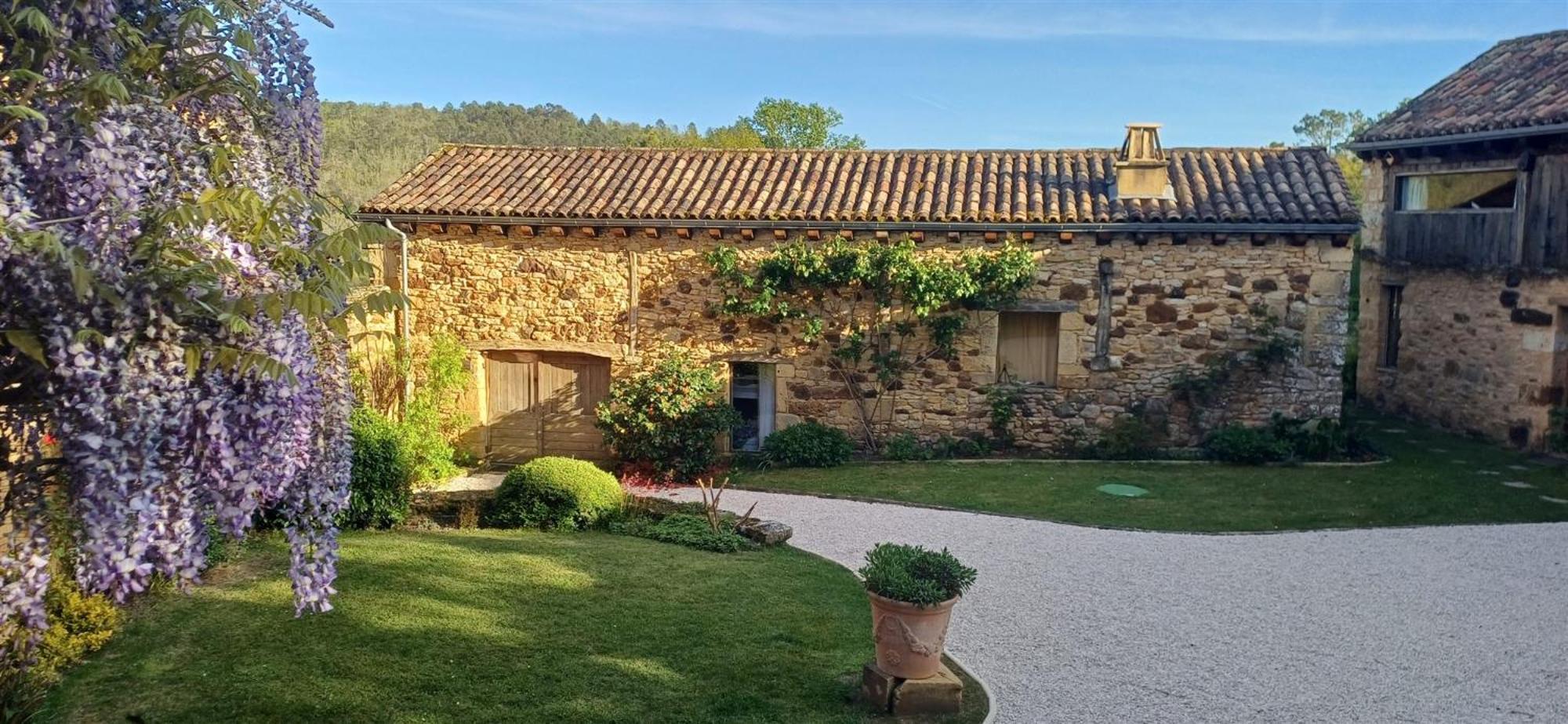 Domaine De Cournet Haut, A 17Th Century Property Set On A Calm, Idyllic Domain With Pool, Tennis, Bikes And More Les Vauries Eksteriør billede
