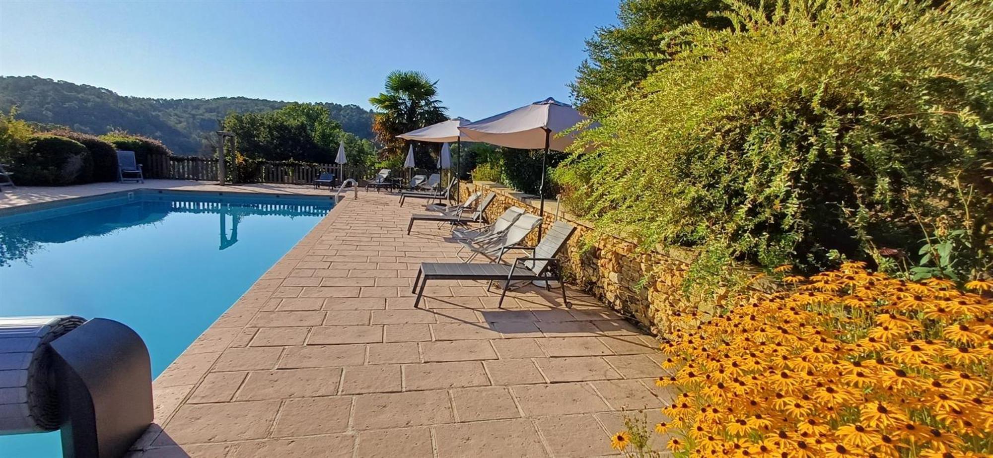 Domaine De Cournet Haut, A 17Th Century Property Set On A Calm, Idyllic Domain With Pool, Tennis, Bikes And More Les Vauries Eksteriør billede