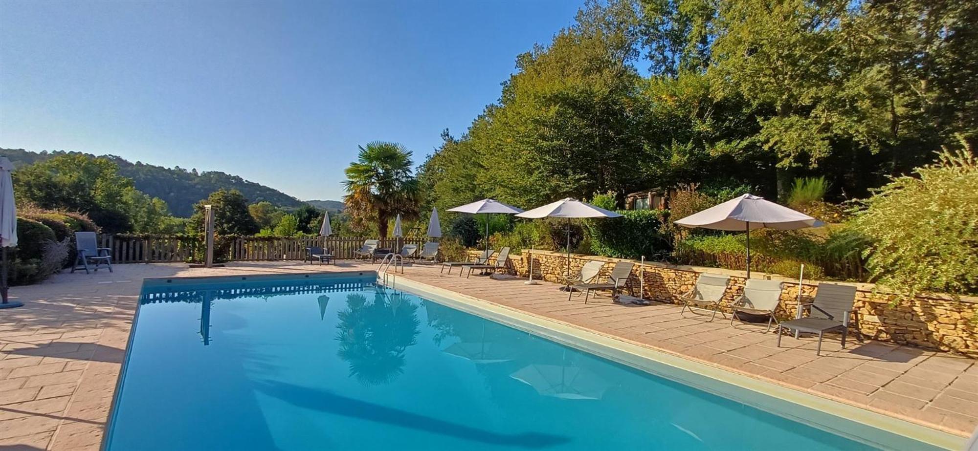Domaine De Cournet Haut, A 17Th Century Property Set On A Calm, Idyllic Domain With Pool, Tennis, Bikes And More Les Vauries Eksteriør billede